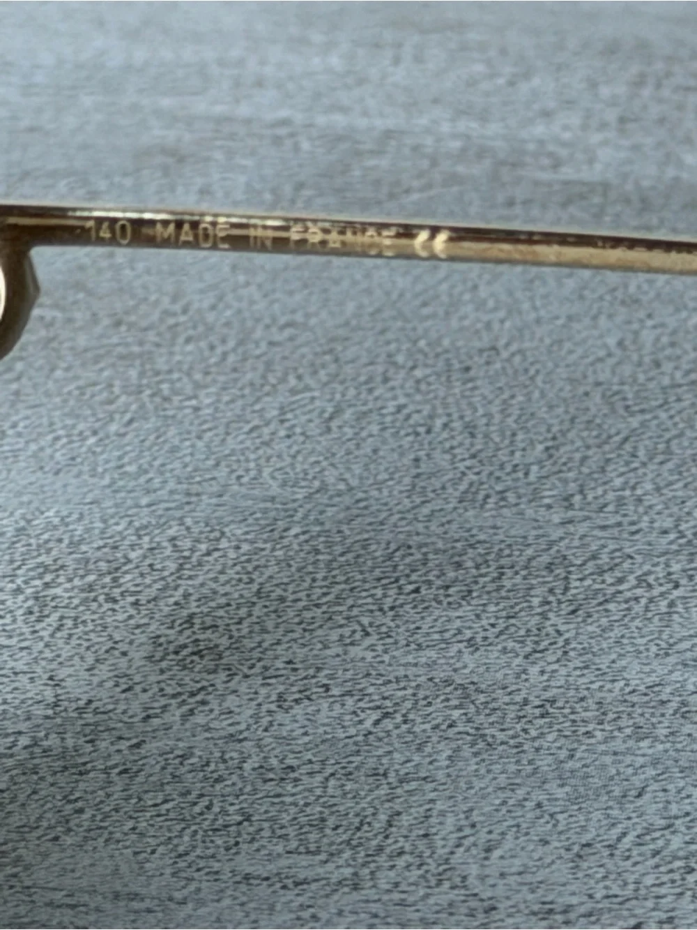 Cartier Première de Cartier CT0110S Aviator Gold Frame Sunglasses NEW $1445